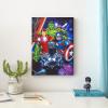 imageIdea Nuova Star Wars The Mandalorian featuring The Child LED Canvas Wall Art 1575quotx115quotAvengers