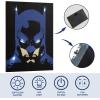 imageIdea Nuova Star Wars The Mandalorian featuring The Child LED Canvas Wall Art 1575quotx115quotBatman