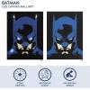 imageIdea Nuova Star Wars The Mandalorian featuring The Child LED Canvas Wall Art 1575quotx115quotBatman