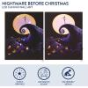 imageIdea Nuova Star Wars The Mandalorian featuring The Child LED Canvas Wall Art 1575quotx115quotNightmare Before Christmas