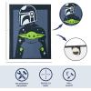 imageIdea Nuova Star Wars The Mandalorian featuring The Child LED Canvas Wall Art 1575quotx115quotStar WarsThe Mandalorian