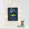 imageIdea Nuova Star Wars The Mandalorian featuring The Child LED Canvas Wall Art 1575quotx115quotStar WarsThe Mandalorian