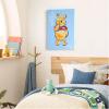 imageIdea Nuova Star Wars The Mandalorian featuring The Child LED Canvas Wall Art 1575quotx115quotWinnie The Pooh