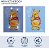 imageIdea Nuova Star Wars The Mandalorian featuring The Child LED Canvas Wall Art 1575quotx115quotWinnie The Pooh