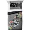 imageJay Franco Star Wars Comic Twin Comforter ampamp Sham Set  Kids Super Soft Bedding  Fade Resistant Microfiber Official Star Wars ProductGray  Star Wars