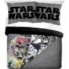 imageJay Franco Star Wars Comic Twin Comforter ampamp Sham Set  Kids Super Soft Bedding  Fade Resistant Microfiber Official Star Wars ProductGray  Star Wars