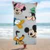 imageJay Franco Star Wars Darth Vader Bath Pool Beach Towel  Kids Super Soft ampamp Absorbent 100 Cotton Towel Measures 28 x 58Gray  Mickey  Minnie