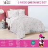 imageJay Franco Star Wars Full Size Comforter Set  7 Piece Bedding Includes Sheet Set ampamp Pillow Covers  Super Soft Cozy Bedding with Death Star and Millennium FalconGrey  Minnie Mouse