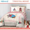 imageJay Franco Star Wars Full Size Comforter Set  7 Piece Bedding Includes Sheet Set ampamp Pillow Covers  Super Soft Cozy Bedding with Death Star and Millennium FalconBeige  Moana