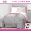 imageJay Franco Star Wars Full Size Comforter Set  7 Piece Bedding Includes Sheet Set ampamp Pillow Covers  Super Soft Cozy Bedding with Death Star and Millennium FalconGrey  Minnie Mouse