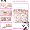 imageJay Franco Star Wars Full Size Comforter Set  7 Piece Bedding Includes Sheet Set ampamp Pillow Covers  Super Soft Cozy Bedding with Death Star and Millennium FalconMulti  Hello Kitty