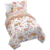 imageJay Franco Star Wars Full Size Comforter Set  7 Piece Bedding Includes Sheet Set ampamp Pillow Covers  Super Soft Cozy Bedding with Death Star and Millennium FalconMulti  Hello Kitty