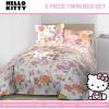 imageJay Franco Star Wars Full Size Comforter Set  7 Piece Bedding Includes Sheet Set ampamp Pillow Covers  Super Soft Cozy Bedding with Death Star and Millennium FalconMulti  Hello Kitty