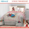 imageJay Franco Star Wars Full Size Comforter Set  7 Piece Bedding Includes Sheet Set ampamp Pillow Covers  Super Soft Cozy Bedding with Death Star and Millennium FalconBeige  Moana