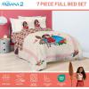 imageJay Franco Star Wars Full Size Comforter Set  7 Piece Bedding Includes Sheet Set ampamp Pillow Covers  Super Soft Cozy Bedding with Death Star and Millennium FalconBeige  Moana
