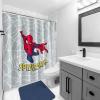 imageJay Franco Star Wars Shower Curtain  Licensed Bathroom Dcor for Kids or Teens with Millennium Falcon  70 x 72 Inch Washable Fabric CurtainGrey  Spiderman