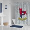 imageJay Franco Star Wars Shower Curtain  Licensed Bathroom Dcor for Kids or Teens with Millennium Falcon  70 x 72 Inch Washable Fabric CurtainGrey  Spiderman