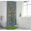 imageJay Franco Star Wars Shower Curtain  Licensed Bathroom Dcor for Kids or Teens with Millennium Falcon  70 x 72 Inch Washable Fabric CurtainGrey  Tmnt