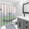 imageJay Franco Star Wars Shower Curtain  Licensed Bathroom Dcor for Kids or Teens with Millennium Falcon  70 x 72 Inch Washable Fabric CurtainMulti  Minecraft