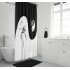 imageJay Franco Star Wars Shower Curtain  Licensed Bathroom Dcor for Kids or Teens with Millennium Falcon  70 x 72 Inch Washable Fabric CurtainMulti  Nightmare Before Christmas