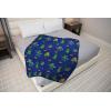 imageJay Franco Star Wars The Mandalorian Plush Throw Blanket  Measures 50 x 60 Inches  Kids Super Soft Fleece Bedding Features Baby Yoda GroguBlue  Minecraft