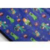imageJay Franco Star Wars The Mandalorian Plush Throw Blanket  Measures 50 x 60 Inches  Kids Super Soft Fleece Bedding Features Baby Yoda GroguBlue  Minecraft