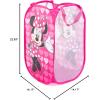 imageJay Franco Star Wars The Mandalorian The Child Pop Up Hamper  Mesh Laundry BasketBag with Durable Handles  Features Baby Yoda Grogu Official Star Wars ProductMinnie Mouse  Pink