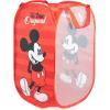 imageJay Franco Star Wars The Mandalorian The Child Pop Up Hamper  Mesh Laundry BasketBag with Durable Handles  Features Baby Yoda Grogu Official Star Wars ProductMickey Mouse  Red