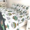 imageJay Franco Star Wars The Mandalorian The Child Twin Sheet Set  3 Piece Set Super Soft and Cozy Kids Bedding Features Baby Yoda Grogu  Fade Resistant Microfiber Sheets Official Star Wars ProductWhite  Mandalorian