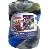 imageJay Franco The Mandalorian Kids Plush 46quot x 60quot Fleece Throw Blanket  Baby Yoda Cozy Fade Resistant for Toddlers to TeensAvengers Blue Circle