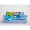 imageJay Franco The Mandalorian Kids Plush 46quot x 60quot Fleece Throw Blanket  Baby Yoda Cozy Fade Resistant for Toddlers to TeensGreen  Cocomelon