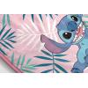 imageJay Franco The Mandalorian Kids Plush 46quot x 60quot Fleece Throw Blanket  Baby Yoda Cozy Fade Resistant for Toddlers to TeensPink  Lilo  Stitch