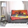 imageJay Franco The Mandalorian Kids Plush 46quot x 60quot Fleece Throw Blanket  Baby Yoda Cozy Fade Resistant for Toddlers to TeensRed  Blaze