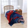 imageJay Franco The Mandalorian Kids Plush 46quot x 60quot Fleece Throw Blanket  Baby Yoda Cozy Fade Resistant for Toddlers to TeensSpiderman Ultimate