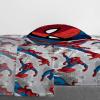 imageJay franco StarWars The Mandalorian The Child 4 Piece Twin Bed SetIncludes Reversible ComforterampampSheet SetBedding Features Baby YodaSuper Soft Fade Resistant Microfiber Official StarWars ProductMulti  Spiderman
