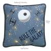 imageLambs ampamp Ivy Star Wars Signature Galaxy LED LightUp Decorative Throw Pillow