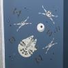 imageLambs ampamp Ivy Star Wars Squadron XWingTie FighterMillennium Falcon Wall Decals