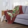 imageNorthwest Star Wars  The Mandalorian Silk Touch Throw Blanket 50quot x 60quot Winter WonderlandGrogu Wreath
