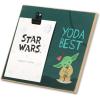 imageOpen Road Brands Disney Star Wars Yoda Best Wood Photo Clip Frame for 5x7 Picture  Cute Star Wars Decoration  Great Gift IdeaGreen