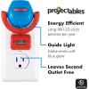 imageProjectables Star Wars LED Night Light Projector Galaxy Projector Plugin DusktoDawnMood Lighting for Kids Adults Collectors Game Room Bedroom Hallway Nursery 43646BlueRed Mickey and Minnie