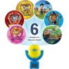 imageProjectables Star Wars LED Night Light Projector Galaxy Projector Plugin DusktoDawnMood Lighting for Kids Adults Collectors Game Room Bedroom Hallway Nursery 43646YellowBlue  Paw Patrol