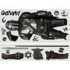 imageRoomMates RMK4767GM The Mandalorian Peel and Stick Wall Decals GrayGiant Mandalorian