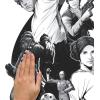imageRoomMates RMK5097GM Star Wars Classic Peel and Stick Giant Wall Decal with Alphabet for Personalization
