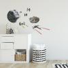 imageRoomMates Star Wars Death Star Tie Fighter ampamp XWing Peel and Stick Wall Decals by RoomMates RMK3012SCS