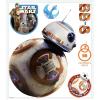 imageRoomMates Star Wars The Force Awakens Ep V2 Bb8 Peel ampamp Stick Giant Wall Decal by RoomMates RMK3147GM