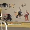 imageRoomMates Star Wars The Force Awakens Ep VII Ensemble Cast Peel and Stick Wall Decals