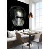 imageRoomMates Star Wars The Mandalorian Helmet Grey Peel ampamp Stick Wall Mural by RoomMates RMK12399M