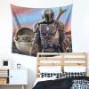 imageRoomMates Star Wars The Mandalorian Wall Tapestry by RoomMatesTAP4467LGMandalorian