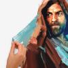 imageRoommates RMK5190GM OBI Wan Kenobi Painted Peel and Stick Wall Decals Blue Black White
