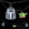 imageSTAR WARS Baby Yoda String Light The Mandalorian The Child Grogu 5000K Cool White 10 LED Lights IndoorOutdoor Collectors Edition Ideal for Kids Bedroom Christmas Gift 10 Feet 53739The Mandalorian  Baby Yoda